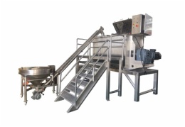 Food grade ribbon mixer